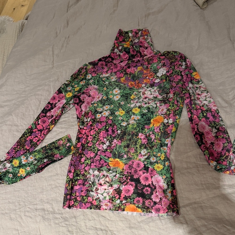 AFRM Multicolor Floral Long Sleeve Top